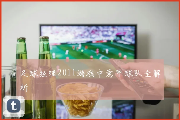 足球经理2011游戏中意甲球队全解析